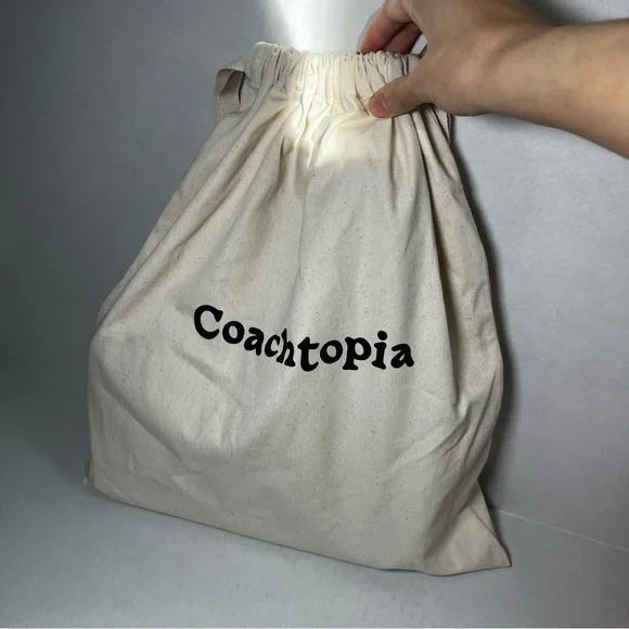 Coachtopia CAO22 Alter/Ego Small Shoulder Bag Checkerboard Upcrafted Leather - Picture 9 of 9